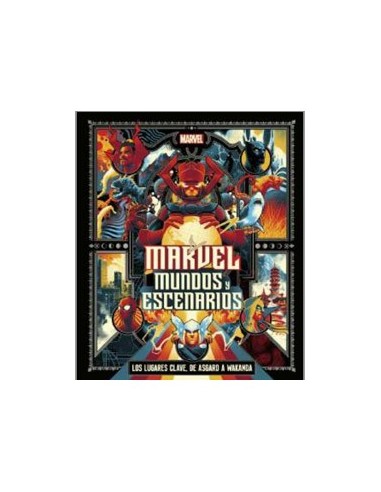 9780241620175 MARVEL: MUNDOS Y ESCENARIOS 9780241620175 MARVEL: MUNDOS Y ESCENARIOS