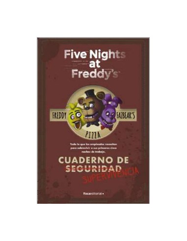 9788419283207 FIVE NIGHTS AT FREDDY'S. CUADERNO DE SUPERVIVENCIA
