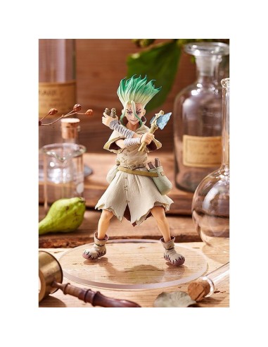 SENKU ISHIGAMI FIG 17 CM DR STONE POP UP PARADE  4580416945417 SENKU ISHIGAMI FIG 17 CM DR STONE POP UP PARADE  4580416945417