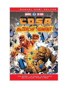 9788411502696 MARVEL 2 EN UNO (MARVEL NOW! DELUXE) LA COSA Y LA ANTORCHA HUMANA