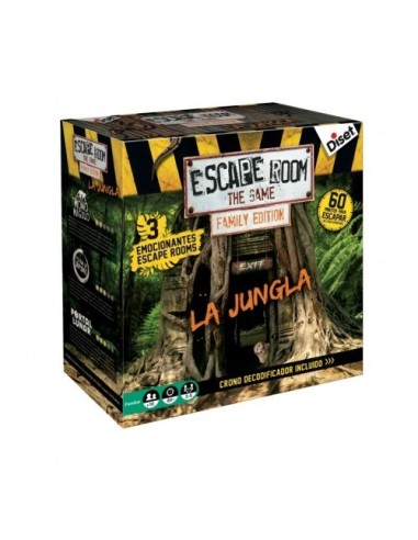 ESCAPE ROOM THE GAME FAMILY EDITION: LA JUNGLA 8410446623312