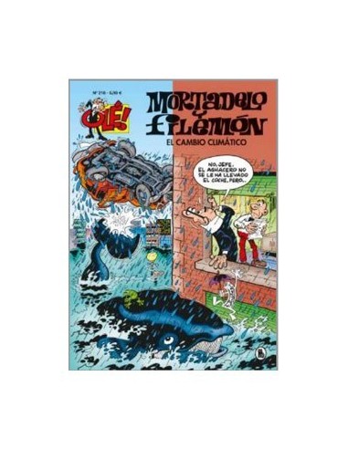 OLE MORTADELO 218. EL CAMBIO CLIMÁTICO 9788402425218 OLE MORTADELO 218. EL CAMBIO CLIMÁTICO 9788402425218
