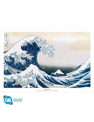 HOKUSAI - Poster « Gran Ola » (91.5x61) 3665361074571