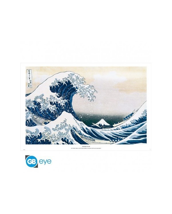 HOKUSAI - Poster « Gran Ola » (91.5x61) 3665361074571