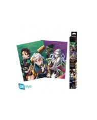 DEMON SLAYER - Set 2 Chibi Poster - Series 3 (52x38) Kimetsu No Yaiba Guardianes de la Noche 3665361075790 DEMON SLAYER - Set 2 Chibi Poster - Series 3 (52x38) Kimetsu No Yaiba Guardianes de la Noche 3665361075790