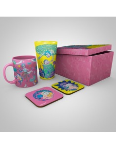 RICK AND MORTY - Pack Vaso XXL + Taza + 2 Posavasos 5028486485635
