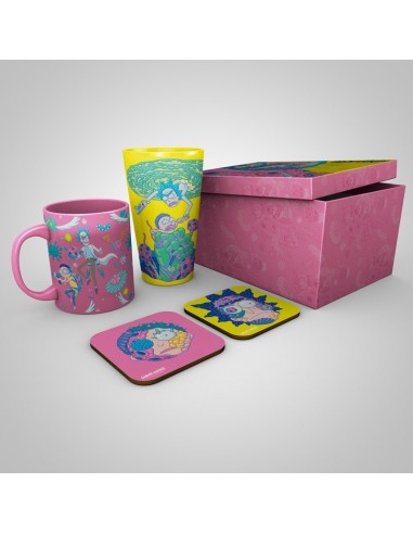RICK AND MORTY - Pack Vaso XXL + Taza + 2 Posavasos 5028486485635 RICK AND MORTY - Pack Vaso XXL + Taza + 2 Posavasos 5028486485635