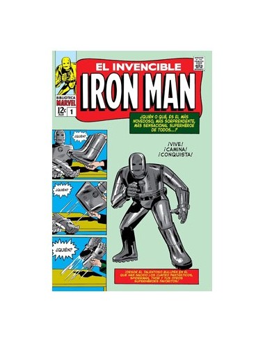 9788411502085 BIBLIOTECA MARVEL. EL INVENCIBLE IRON-MAN 1 : 1963 : TALES OF SUSPENSE 39-47 USA 9788411502085 BIBLIOTECA MARVEL. EL INVENCIBLE IRON-MAN 1 : 1963 : TALES OF SUSPENSE 39-47 USA