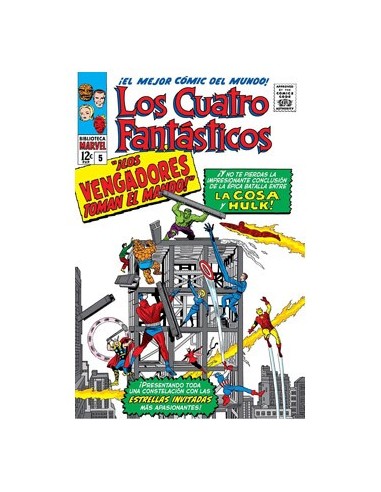 9788411503334 BIBLIOTECA MARVEL 14 LOS 4 FANTASTICOS 05 9788411503334 BIBLIOTECA MARVEL 14 LOS 4 FANTASTICOS 05