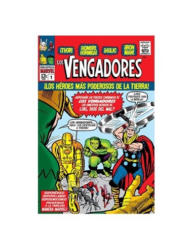 9788411503310 BIBLIOTECA MARVEL. 12 LOS VENGADORES 01 9788411503310 BIBLIOTECA MARVEL. 12 LOS VENGADORES 01