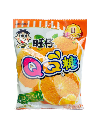 GOMINOLAS CON SABOR A NARANJA 70GR