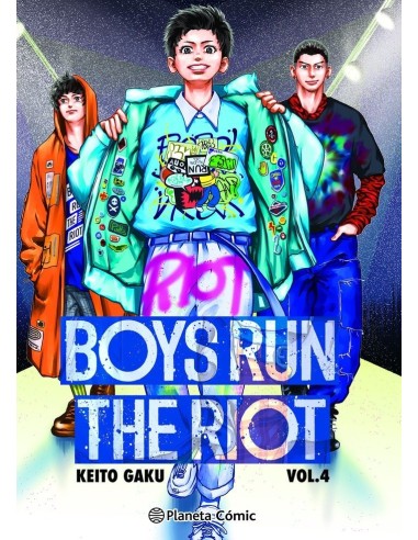 9788411403344 PLANETA COMICBOYS RUN THE RIOT 4GAKU  KEITO 9788411403344 PLANETA COMICBOYS RUN THE RIOT 4GAKU  KEITO