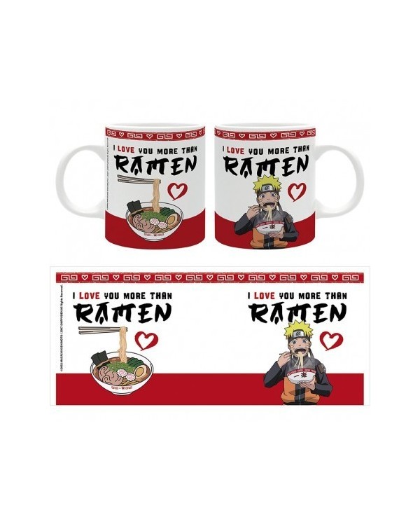 NARUTO SHIPPUDEN - Mug 320ml - "I LOVE YOU MORE THAN RAMEN" 3665361110972