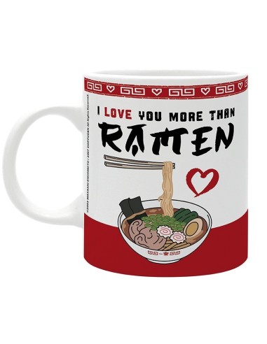 NARUTO SHIPPUDEN - Mug 320ml - "I LOVE YOU MORE THAN RAMEN" NARUTO9... NARUTO SHIPPUDEN - Mug 320ml - "I LOVE YOU MORE THAN RAMEN" NARUTO9...