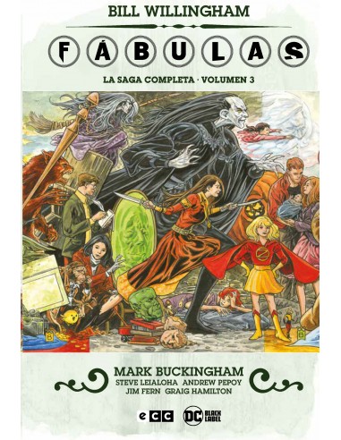 9788419678973 ECC    Fábulas - La saga completa vol. 3 de 4 Bill Willingham, Mark Buckingham, Tony Akins, Esao Andrews, Brian Bo