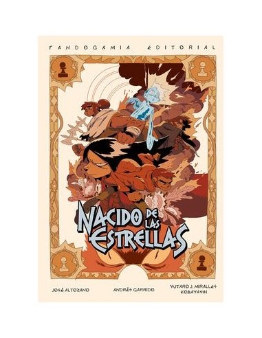 9788418419829 FANDOGAMIA    NACIDO DE LAS ESTRELLAS J. ALTOZANO