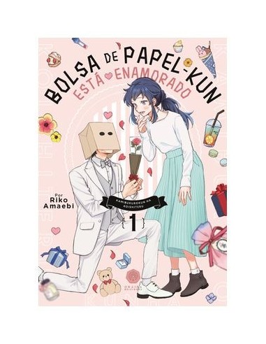 9788419625021 ODAIBA EDICIONES    BOLSA DE PAPEL-KUN ESTÁ ENAMORADO RIKO AMAEBI