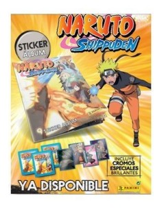 STARTER PACK NARUTO SHIPPUDEN (ALBUM + 4 SOBRES)  8018190031188