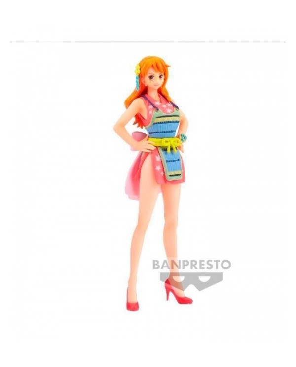 4983164193848 Figuras ONE PIECE DXF THE GRANDLINE WANOKUNI LADY NAMI 16 Cm One Piece De Banpresto