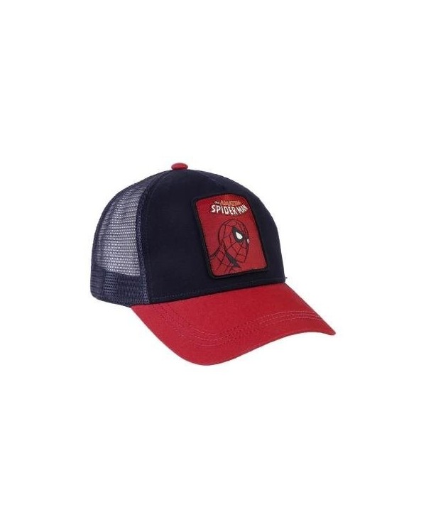 GORRA ADULTO 58CM CON REJILLA TRASERA SPIDERMAN 8445484234367