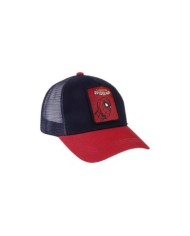 GORRA ADULTO 58CM CON REJILLA TRASERA SPIDERMAN 8445484234367