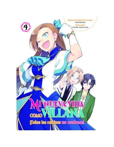 9788419296252 ARECHI    MI NUEVA VIDA COMO VILLANA 04 TODOS  LOS CAMINOS ME CONDENAN SATORU YAMAGUCHI