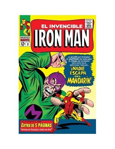 9788411503853 PANINI    BIBLIOTECA MARVEL 17 EL INVENCIBLE IRON MAN 02 DON HECK