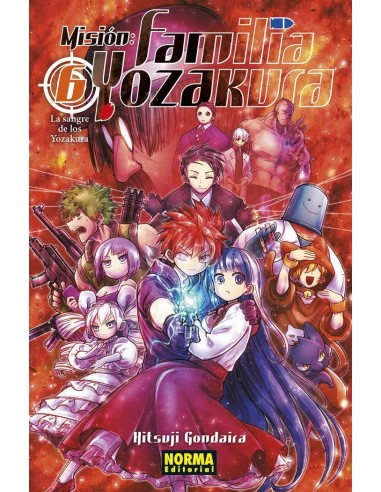 9788467947243  NORMA    MISION FAMILIA YOZAKURA 6 HITSUJI GONDAIRA