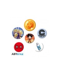 DRAGON BALL - Paquete de insignias - DBZ/Mix X4 5028486341481 DRAGON BALL - Paquete de insignias - DBZ/Mix X4 5028486341481
