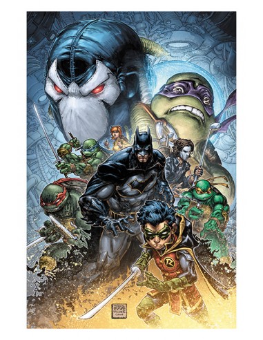 9788419760401 ECC    Batman/Tortugas Ninja vol. 2 de 3 (DC Pocket) James Tynion IV, Freddie Williams II