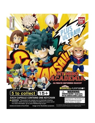 GASHAPON BANDAI FIGURAS MY HERO ACADEMIA CAPSULA  4549660405177 GASHAPON BANDAI FIGURAS MY HERO ACADEMIA CAPSULA  4549660405177
