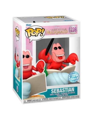 FUNKO POP DISNEY LA SIRENITA-SEBASTIAN EXCLUSIVO  889698668286 FUNKO POP DISNEY LA SIRENITA-SEBASTIAN EXCLUSIVO  889698668286