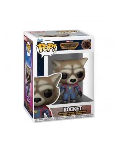 Funko POP! Guardianes De La Galaxia Vol. 3 - Rocket Marvel FUNKO17,... Funko POP! Guardianes De La Galaxia Vol. 3 - Rocket Marvel FUNKO17,...