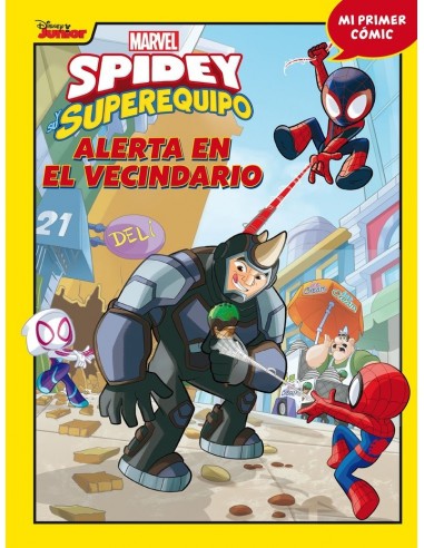 SPIDEY Y SU SUPEREQUIPO ALERTA EN EL VECINDARIO Comic 4 9788418610394