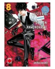 9788411504874 PANINI    EL MISTERIO PROHIBIDO DE RON KAMONOHASHI 08 AKIRA AMANO