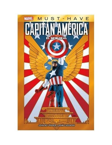 9788411502337 PANINI    MARVEL MUST HAVE. CAPITAN AMERICA: EL NEW DEAL JOHN CASSADAY 9788411502337 PANINI    MARVEL MUST HAVE. CAPITAN AMERICA: EL NEW DEAL JOHN CASSADAY