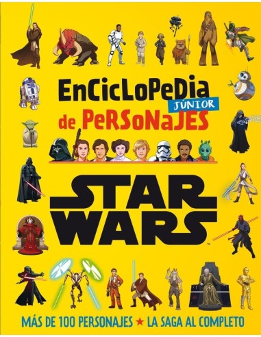 STAR WARS ENCICLOPEDIA JUNIOR DE PERSONAJES  9788408271055