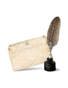 SET BOLIGRAFO PLUMA Y CARTAS HARRY POTTER  8435497273330