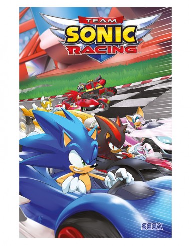 9788419811301 ECC    Sonic The Hedgehog: Racing Team Adam Bryce Thomas / Caleb Goellner
