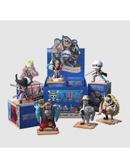 SURTIDO MINI FIGURAS FREENY'S HIDDEN DISSECTIBLES: ONE PIECE WARLORD EDITION  631978816838