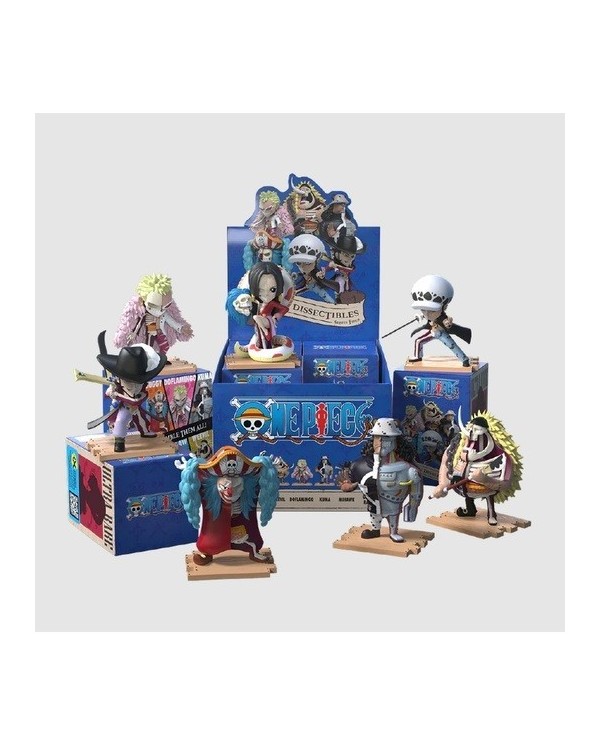 SURTIDO MINI FIGURAS FREENY'S HIDDEN DISSECTIBLES: ONE PIECE WARLORD EDITION  631978816838