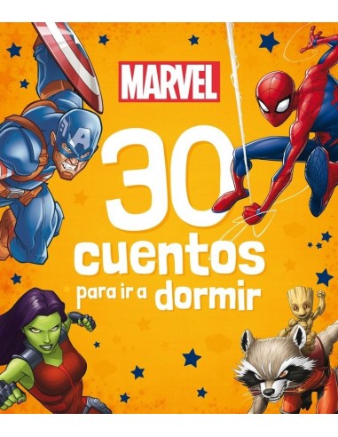 MARVEL 30 CUENTOS PARA IR A DORMIR Recopilatorio de cuentos 9788418610363