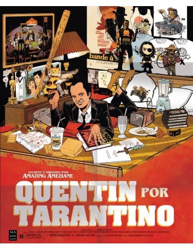 QUENTIN POR TARANTINO La novela grafica inspirada en la vida de Quentin Tarantino  9788418703515