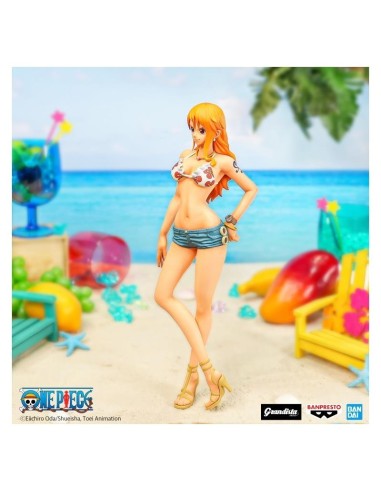 Figuras ONE PIECE Grandista Nero Nami 28 Cm One Piece De Banpresto ...
