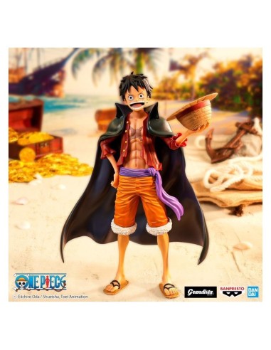Figuras ONE PIECE Grandista Nero MONKEY. D. LUFFY 2 27cm De Banpresto  4983164195040