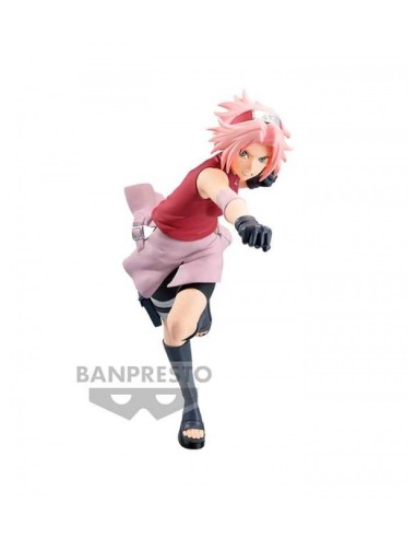 Figuras NARUTO SHIPPUDEN VIBRATION STARS HARUNO SAKURA 16 Cm De Ban...