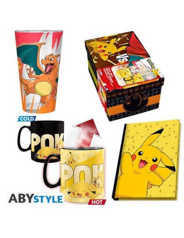 POKEMON - PACK PREMIUM VASO XXL, TAZA HC Y CUADERNO PIKACHU POKEMON 3665361078067 POKEMON - PACK PREMIUM VASO XXL, TAZA HC Y CUADERNO PIKACHU POKEMON 3665361078067