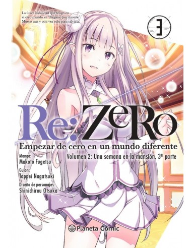 SEGUNDA MANO Re:Zero Chapter 2 (manga) nº 03  9788413411439