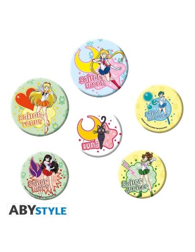PACK DE CHAPAS SAILOR MOON 5028486331567 PACK DE CHAPAS SAILOR MOON 5028486331567