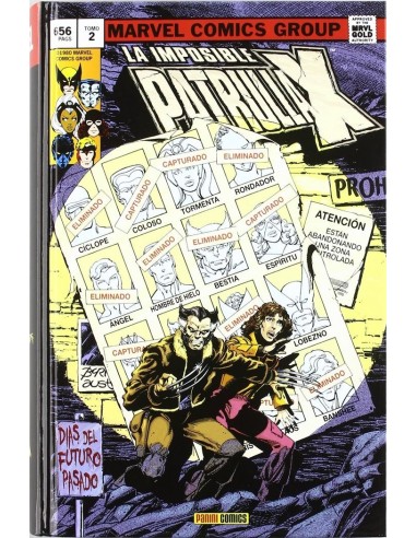 SEGUNDA MANO LA IMPOSIBLE PATRULLA-X 02: DIAS DEL FUTURO PASADO(MARVEL GOLD)  9788498858327SM SEGUNDA MANO LA IMPOSIBLE PATRULLA-X 02: DIAS DEL FUTURO PASADO(MARVEL GOLD)  9788498858327SM